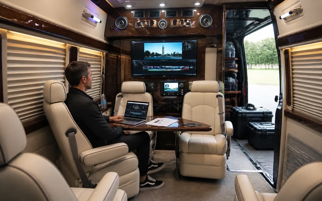 Renting a Sprinter for Your Production Crew: The Mobile Office Your Ohio Shoot Needs